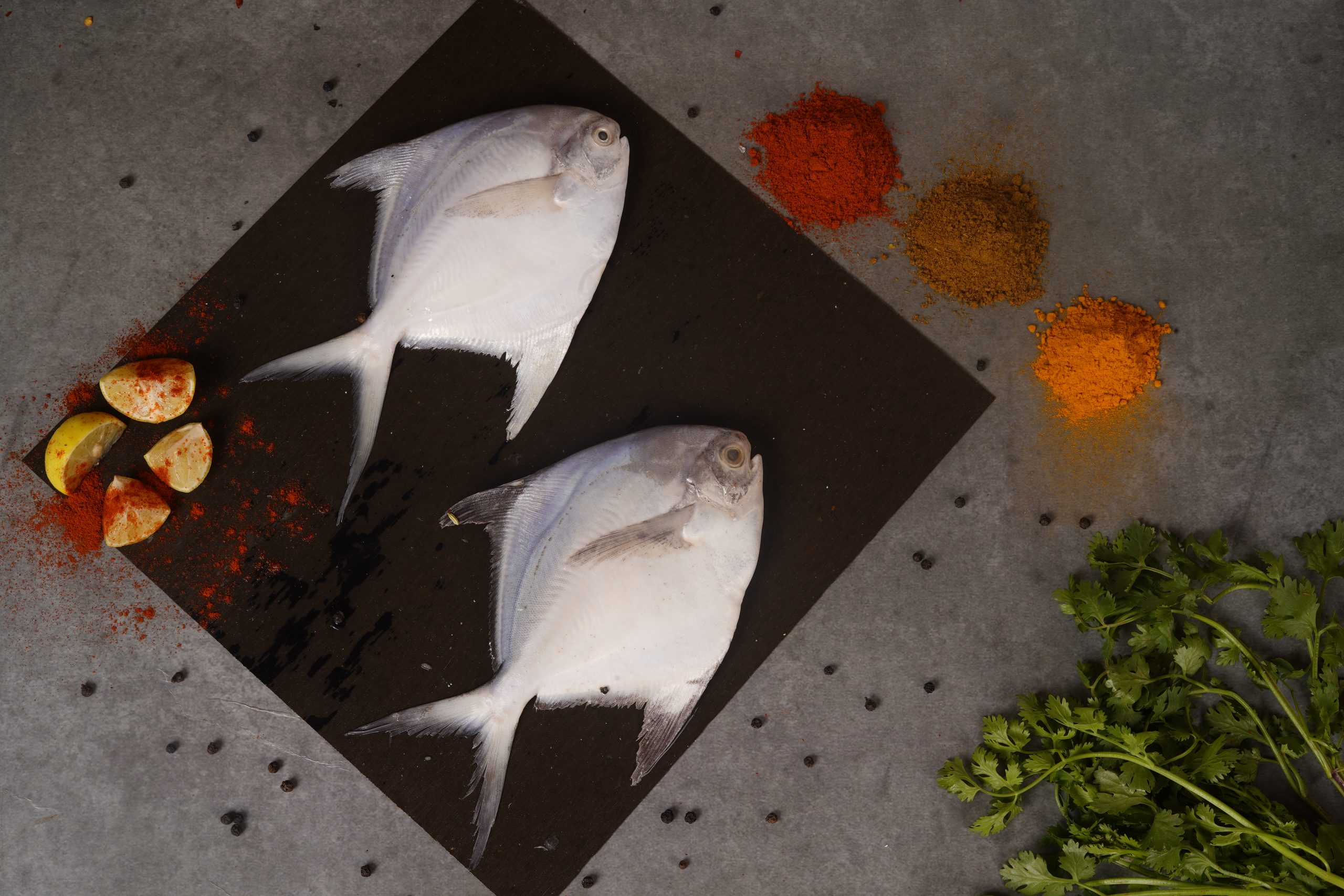 Silver or White pomfret