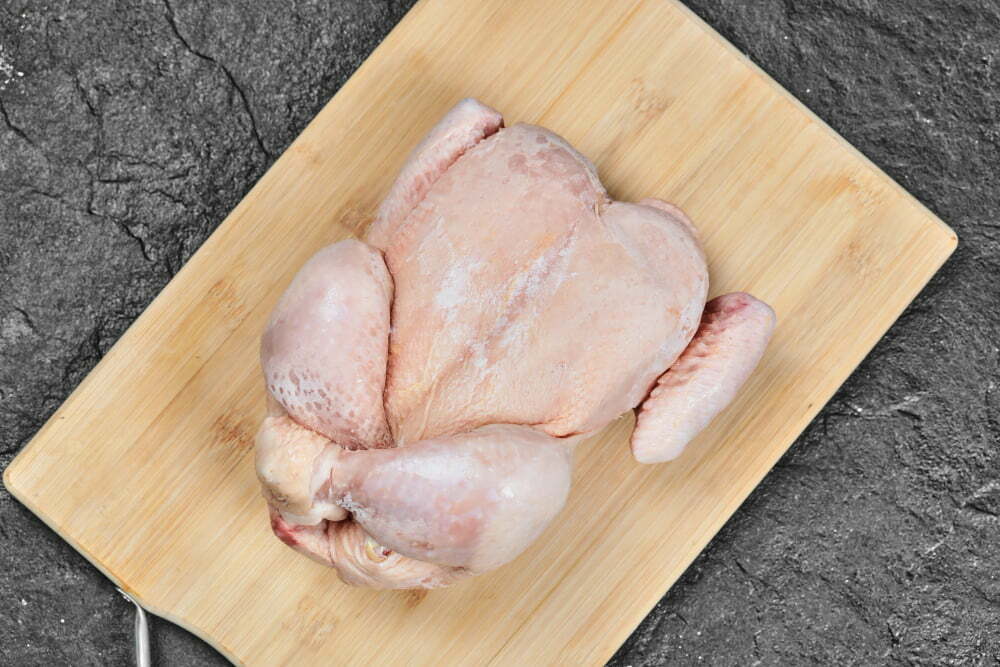 Chicken tandoori with skin